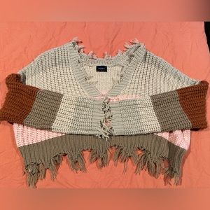 Cropped Knit Sweater